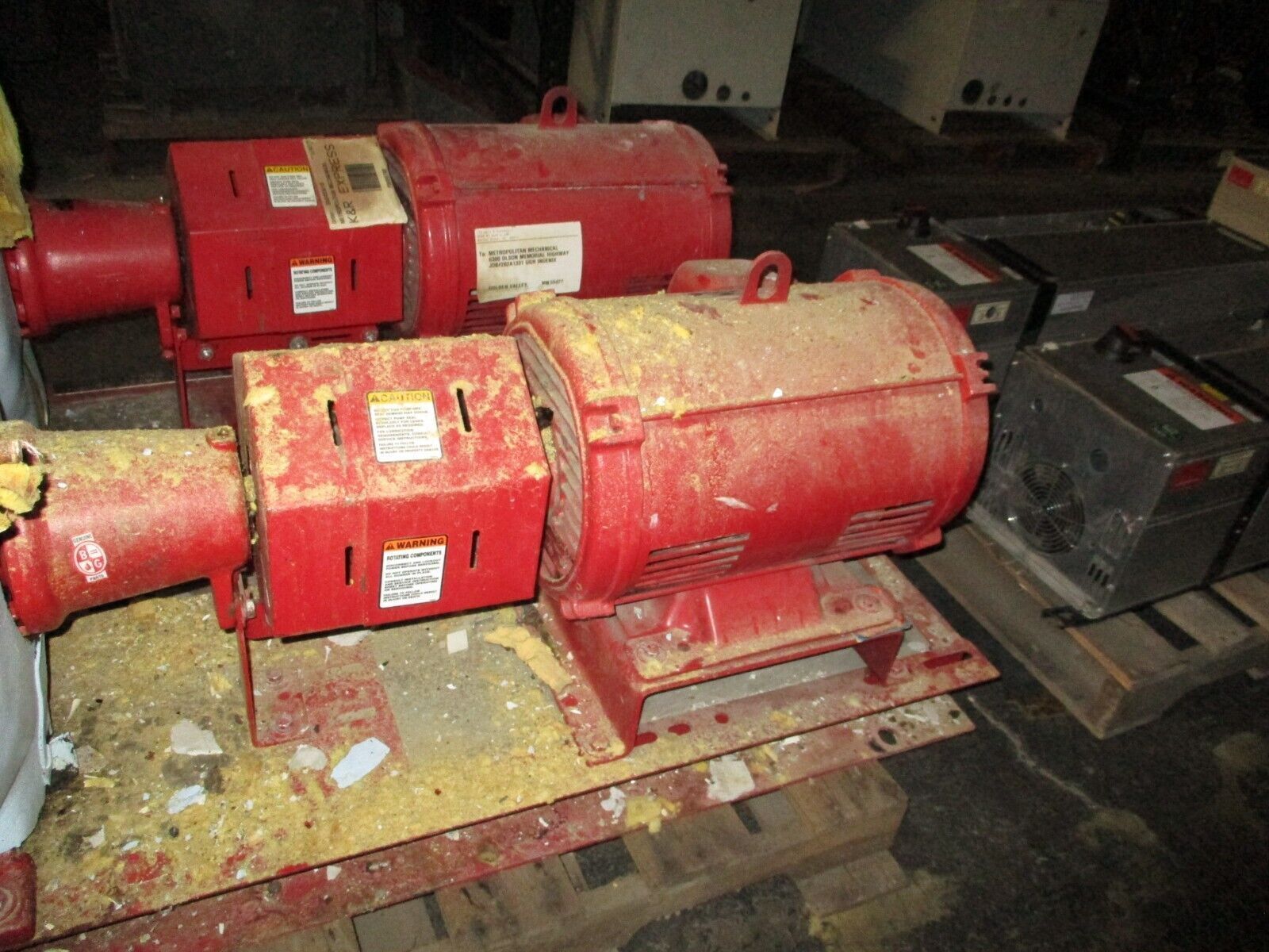 Bell & Gossett Pump 1510 BF 9.750 5E 25HP 1800RPM 75ft Head 941 GPM 175PSI Used