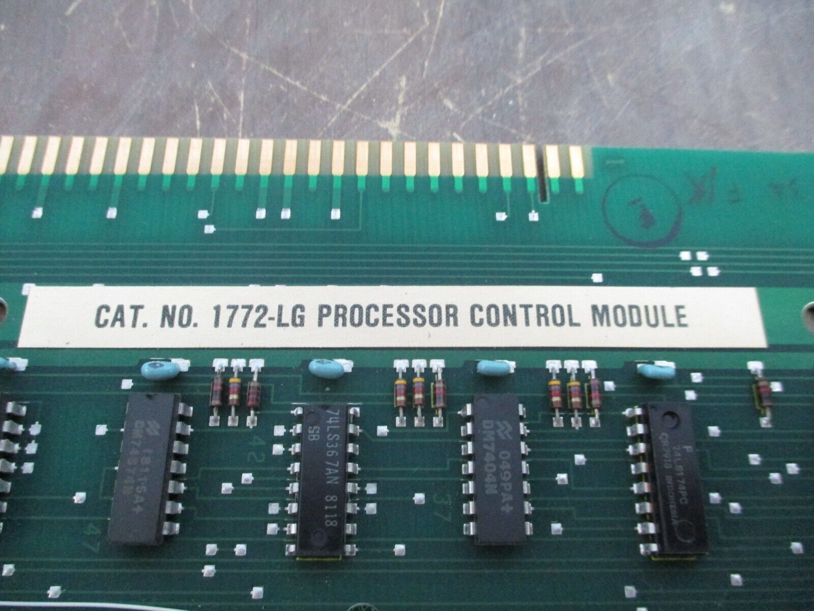 Allen-Bradley Processor Control Module 1772-LG Ser. A F/W Rev. L Used