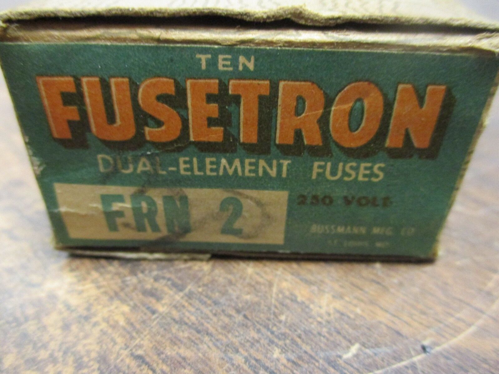 Bussmann Fusetron Fuse FRN 2 250V 2A *Box of 10* New Surplus