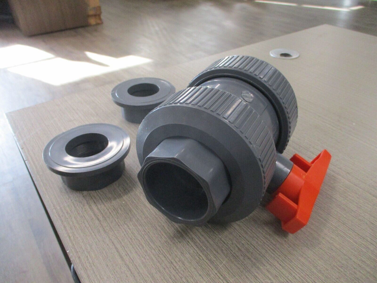 Nibco Chemtrol Tru-Bloc Ball Valve U45TB-E 2" New Surplus