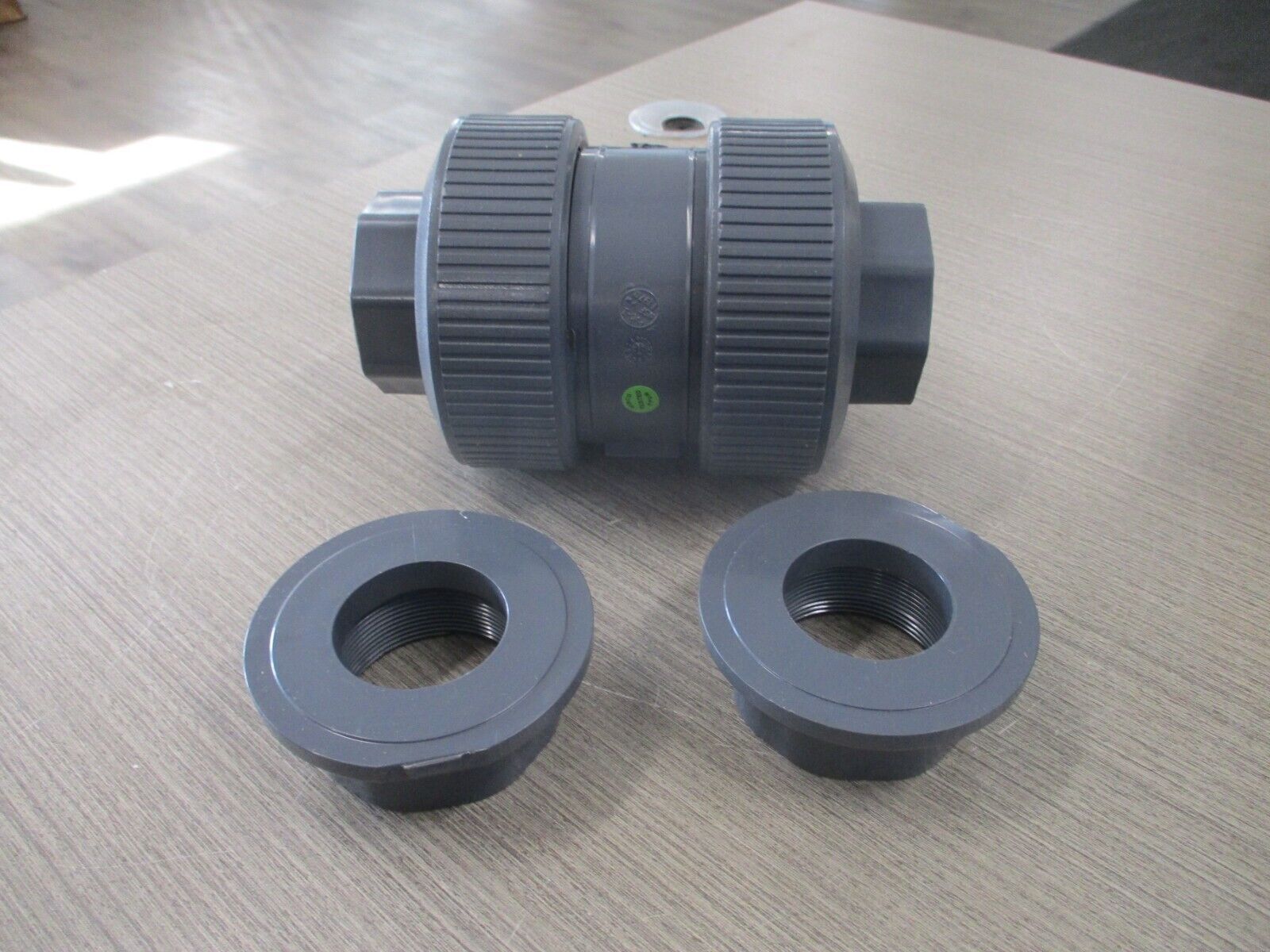 Nibco Chemtrol Tru-Bloc Ball Valve U45TB-E 2" New Surplus