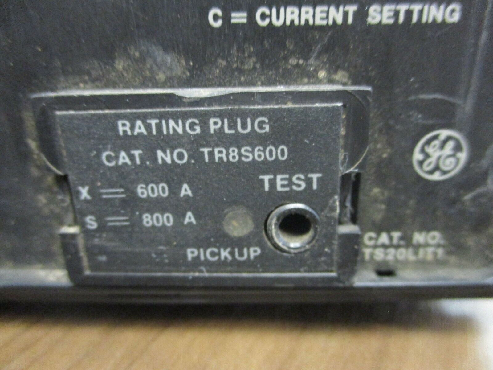 GE RMS-9 MicroVersa Trip Programmer TS20LIT1 Used