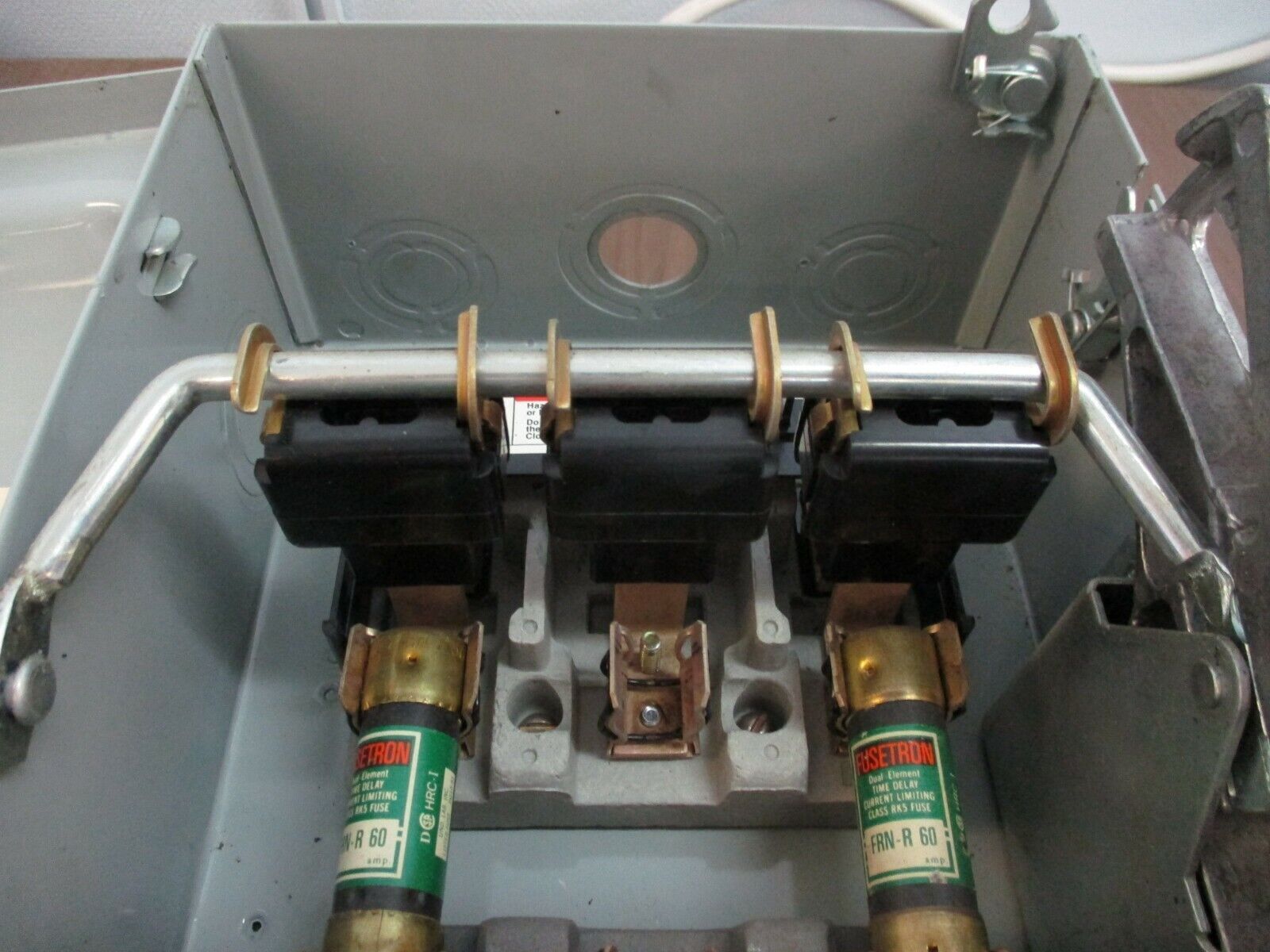 ITE Fusible Safety Switch/Disconnect F322 60A 240V w/Control Transformer Used