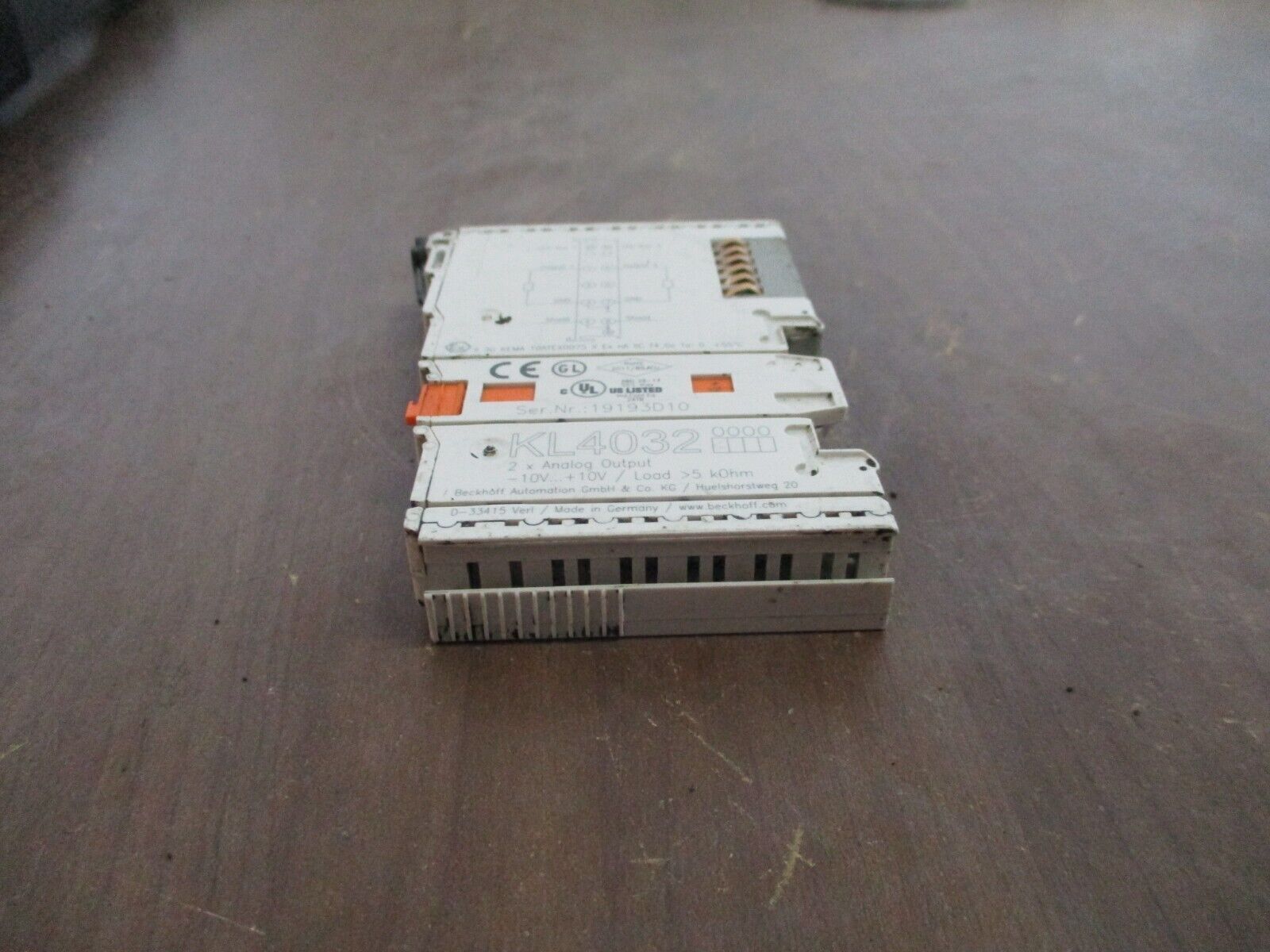 Beckoff Analog Output Module KL4032 2x Used