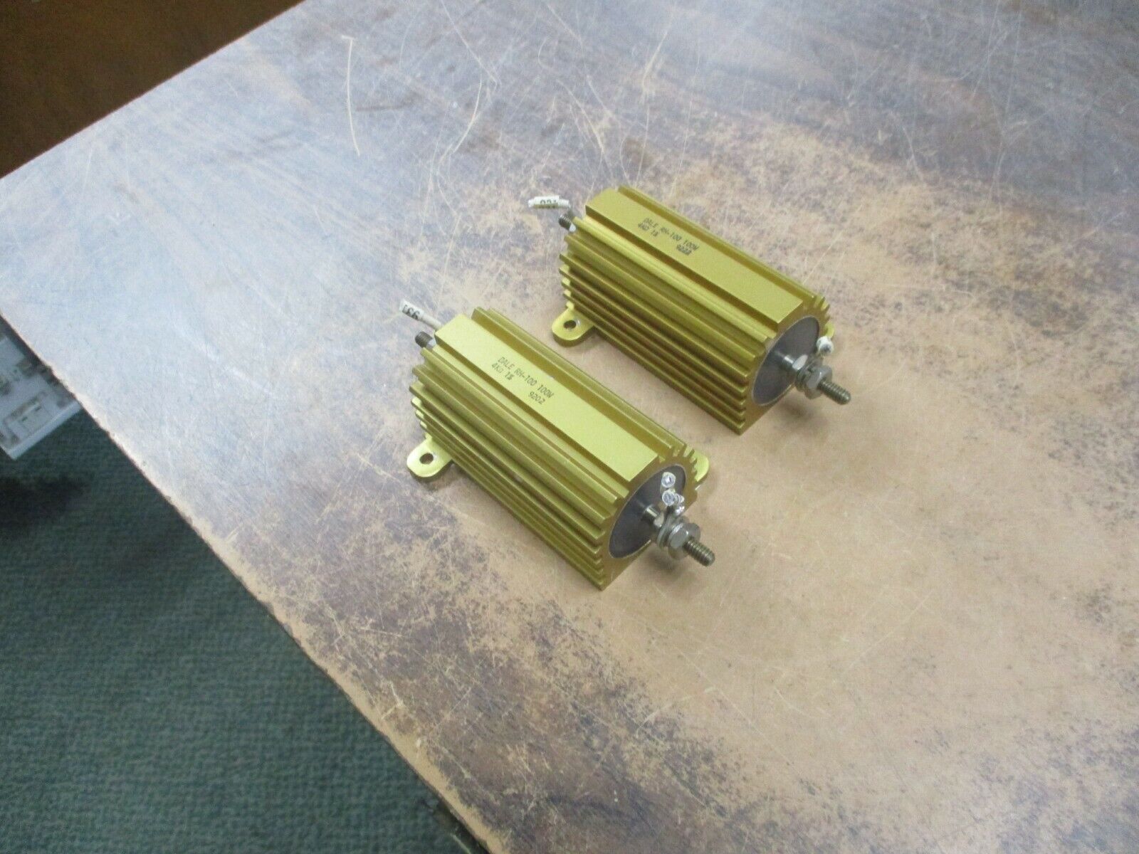 Dale Power Resistor RH-100 100W 4K ohms *Lot of 2* Used