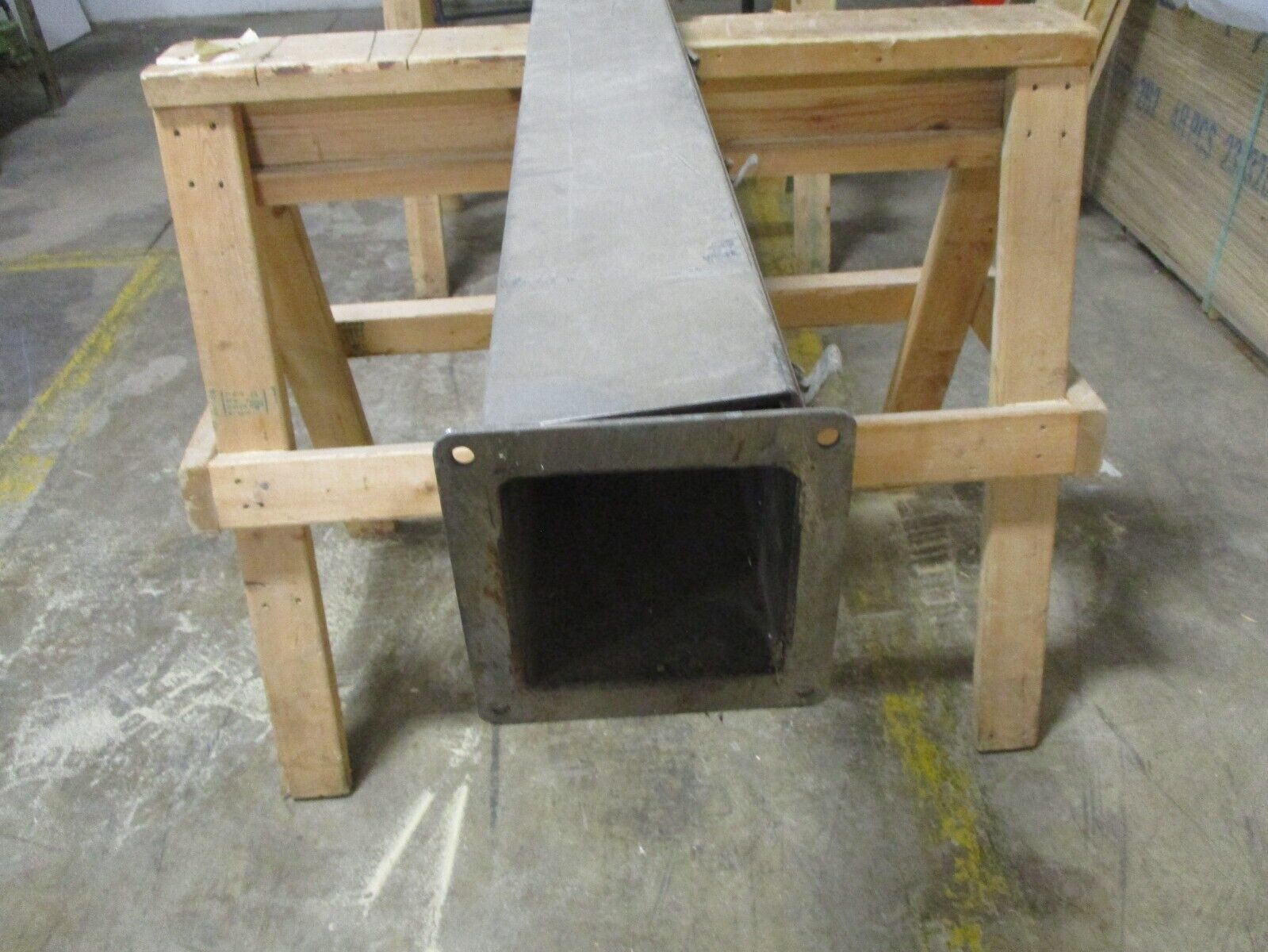 Hoffman 4X Stainless Steel Wireway F44W120SS Size: 4x4x120" Used