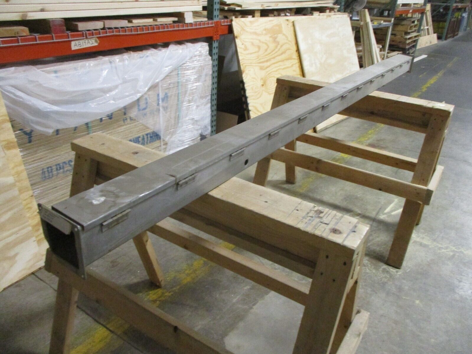 Hoffman 4X Stainless Steel Wireway F44W120SS Size: 4x4x120" Used