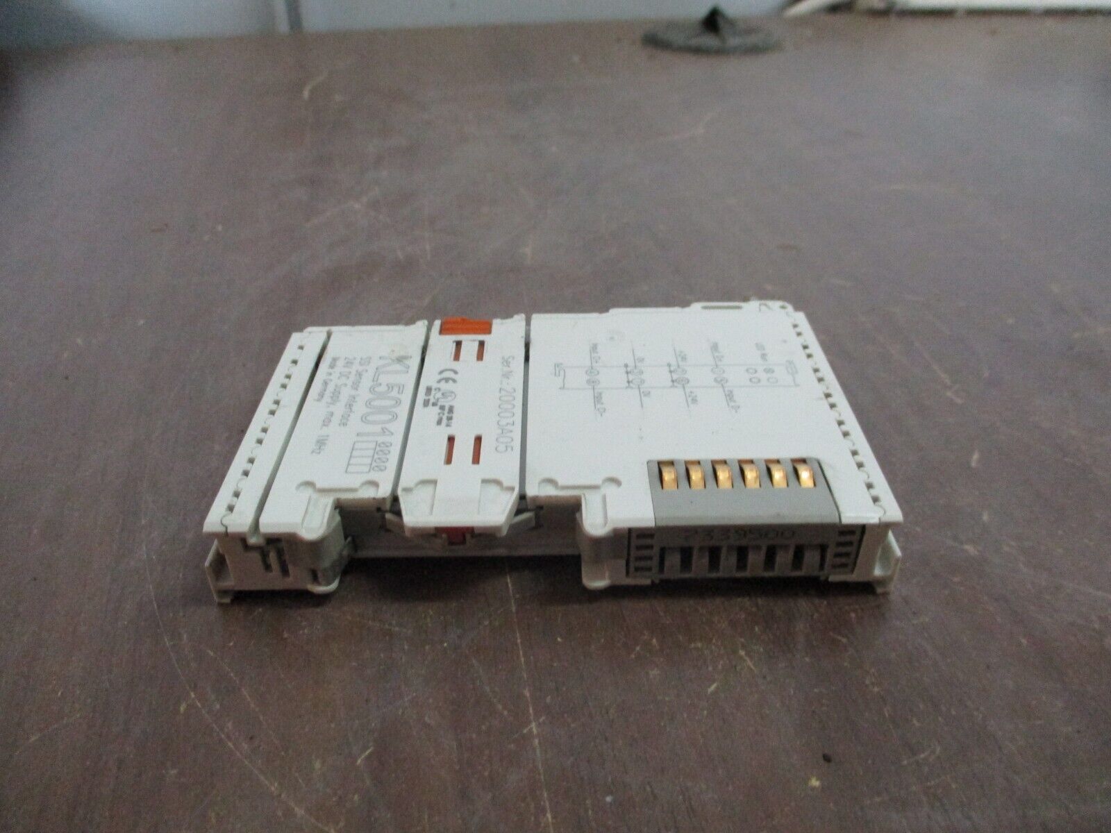 Beckoff SSI Sensor Interface Module KL5001 24VDC 1MHz Used