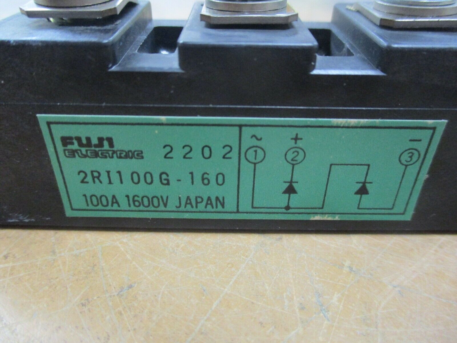 Fuji Electric Power Module 2RI100G-160 100A 1600V Used