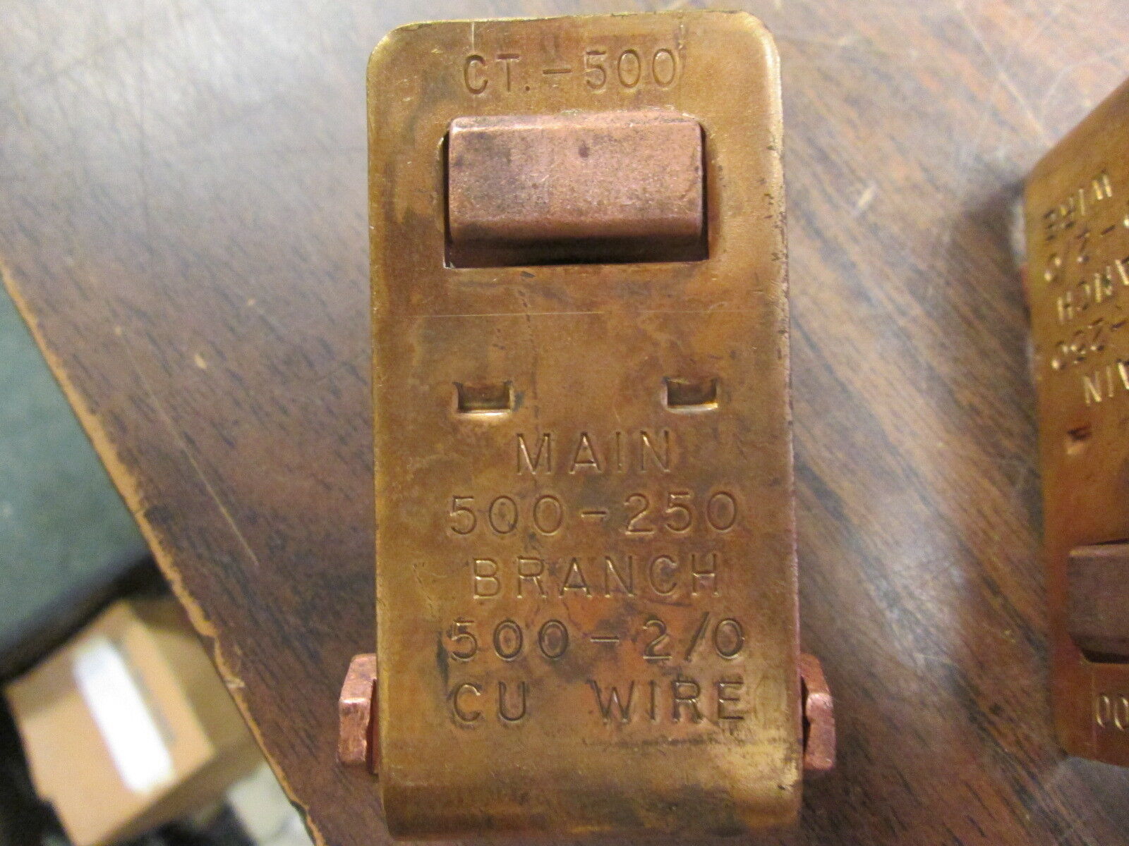 Thomas & Betts Cable Tap Pressure Cable Connector CT500 *Box of 2* New Surplus