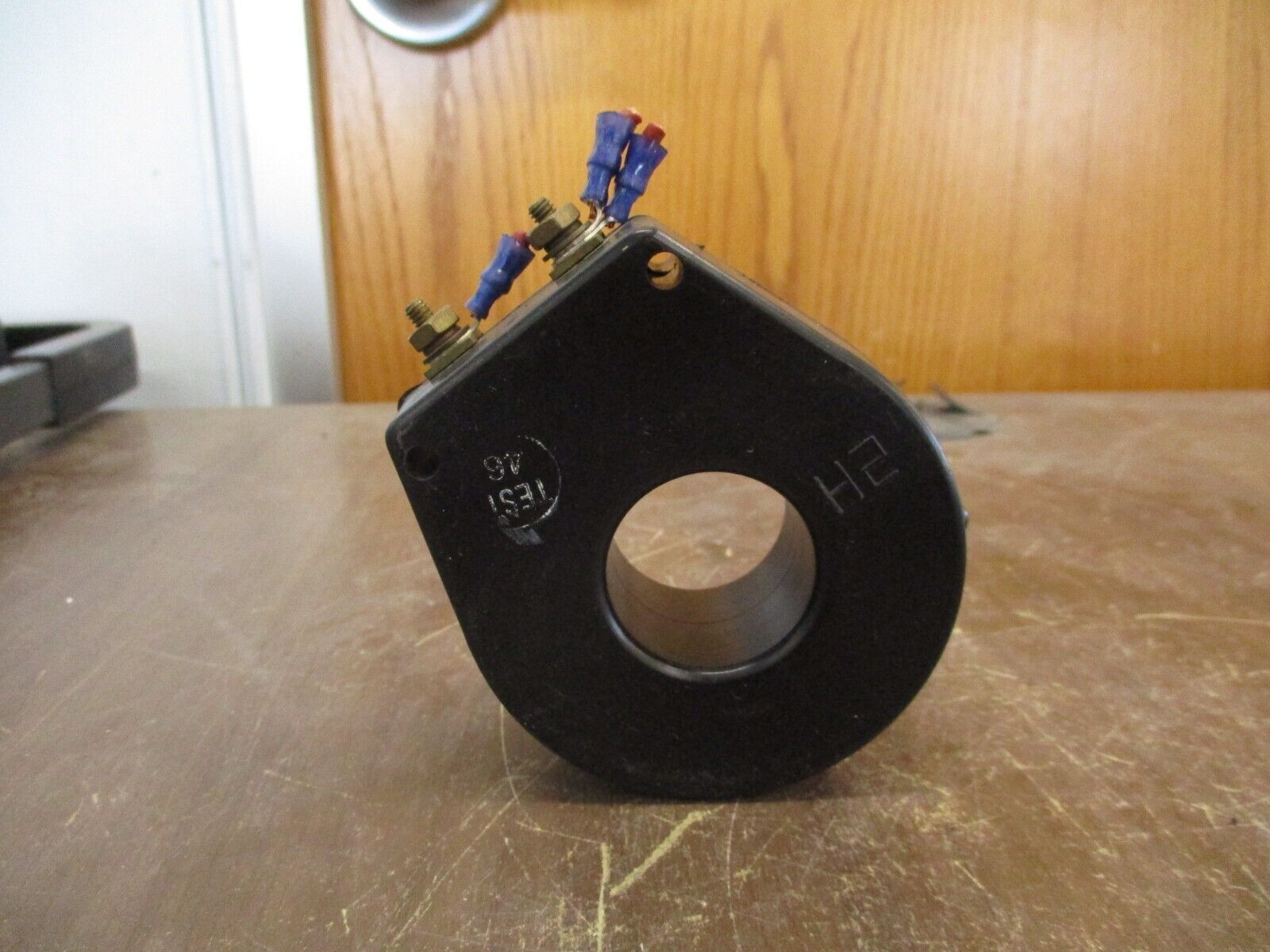 Westinghouse Current Transformer 4714A84H05 Ratio 100:5A 600V 50-400 Hz Used