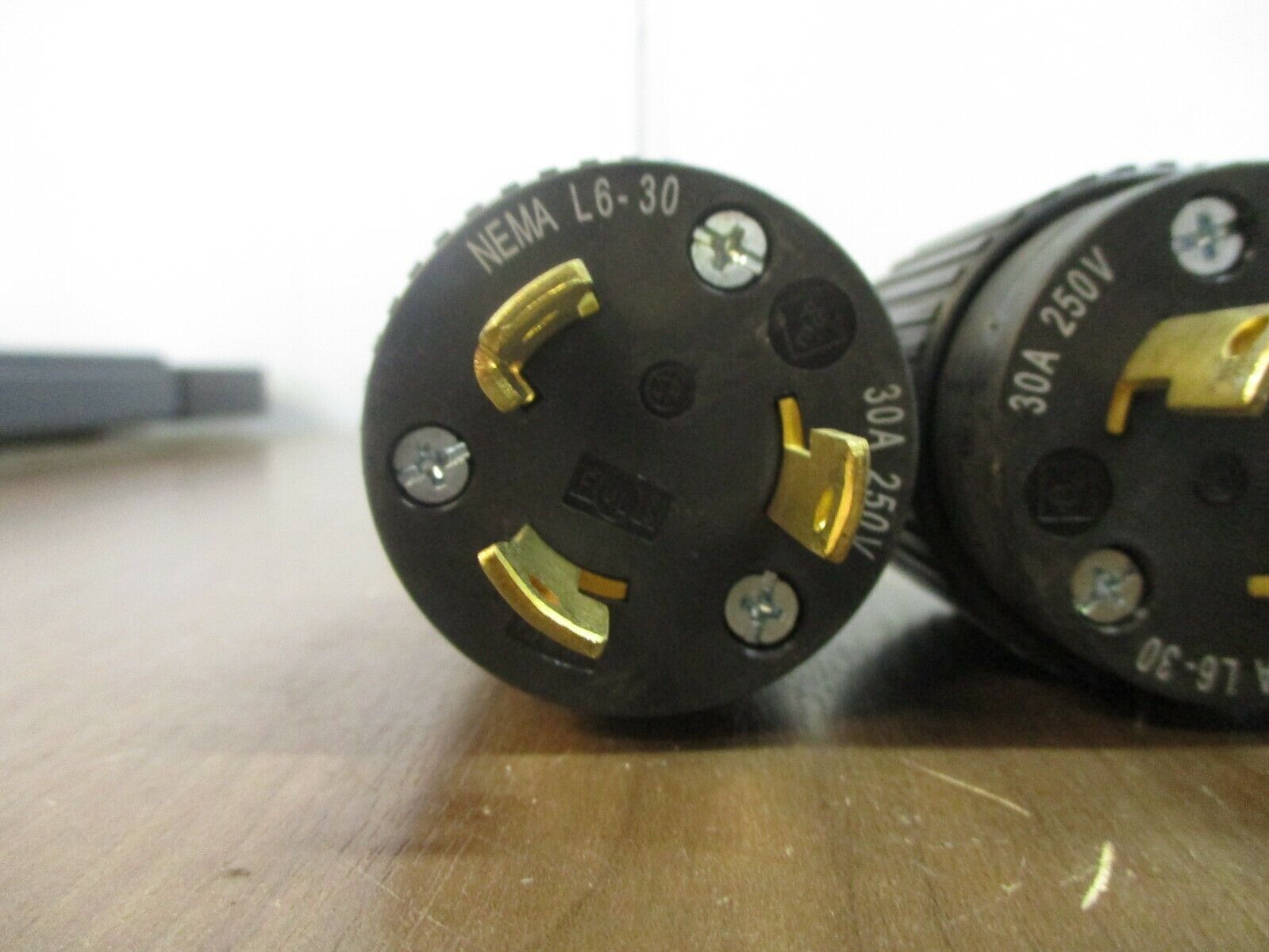 Hubbell Plug Nema L6-30 30A 250V *Lot of 4* Used