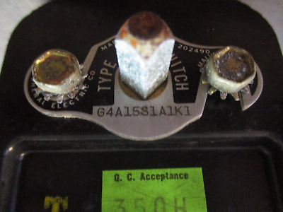 GE Type SBM Rotary Switch G4A15S1A1K1 Used