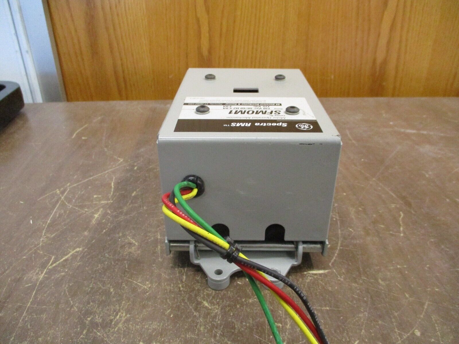 GE Spectra RMS Motor Operated Mechanism SFM0M1 120VAC 50/60Hz 5.0A 125VDC 4.0A