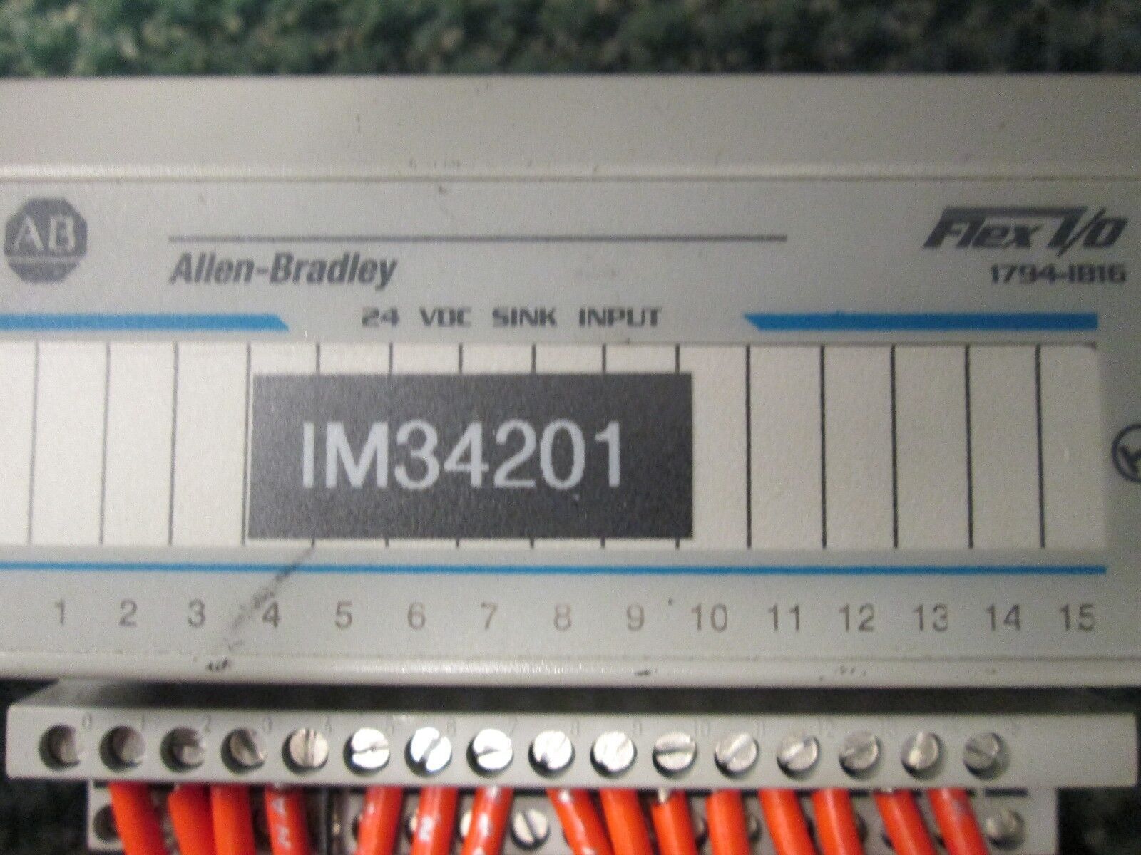 Allen-Bradly 24vDC sink input 1794-1816 Flex I/O