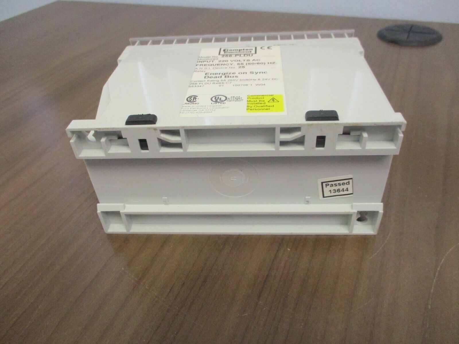 Crompton Protector Relay 256-PLDU-R4BX-C7 220VAC 50/60Hz New Takeout