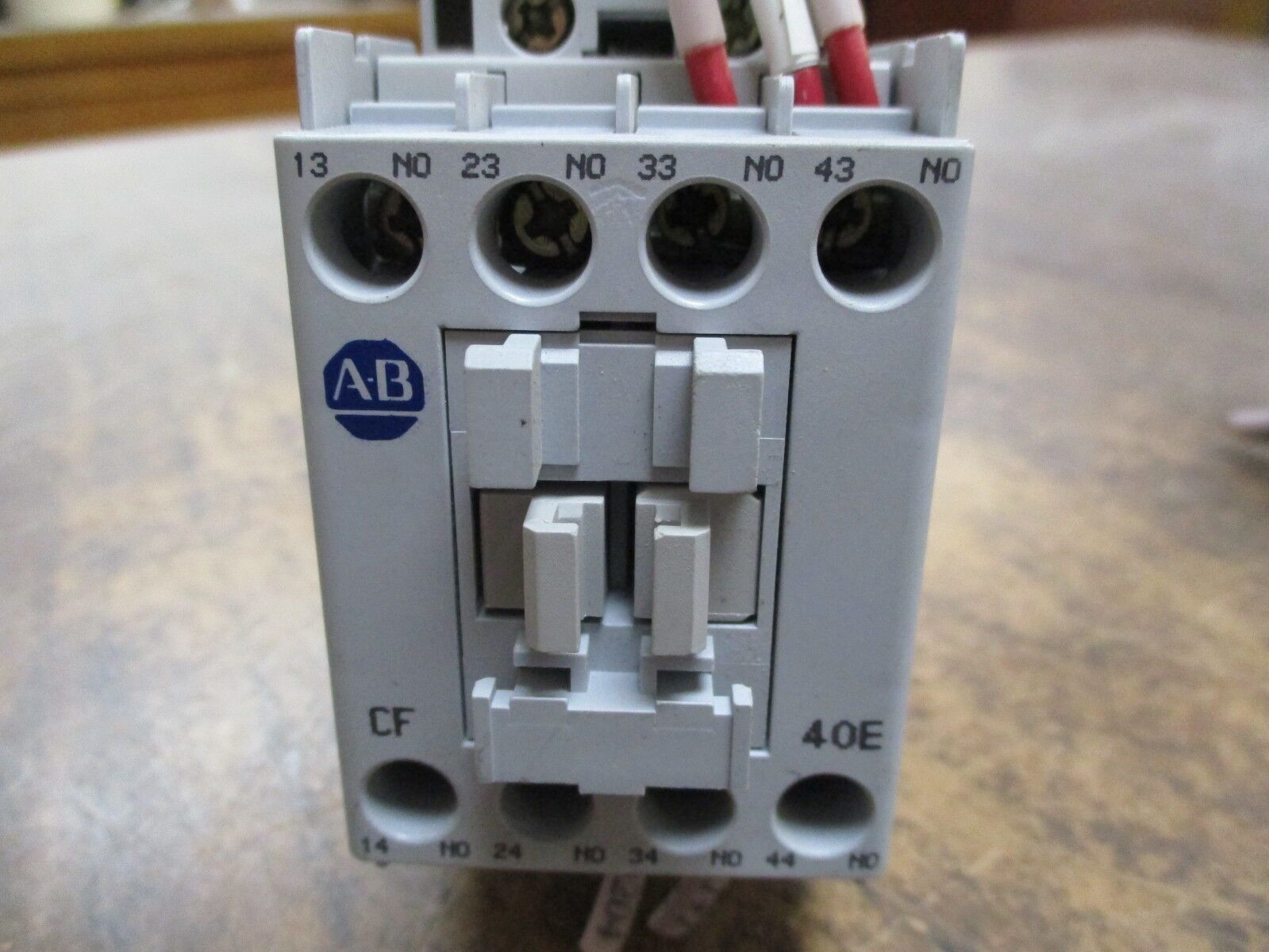 Allen-Bradley Control Relay 700-CF400* 20A 600V 120V Coil w/ Surge Suppressor