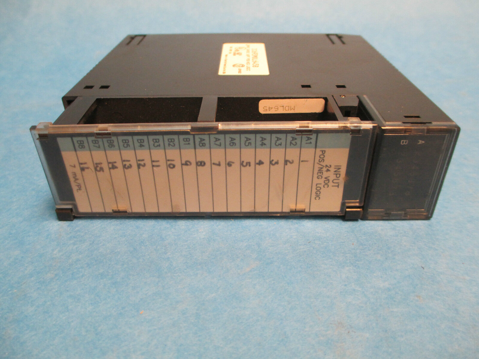 GE Fanuc Input Module IC693MDL645B, 24V 16PT Used
