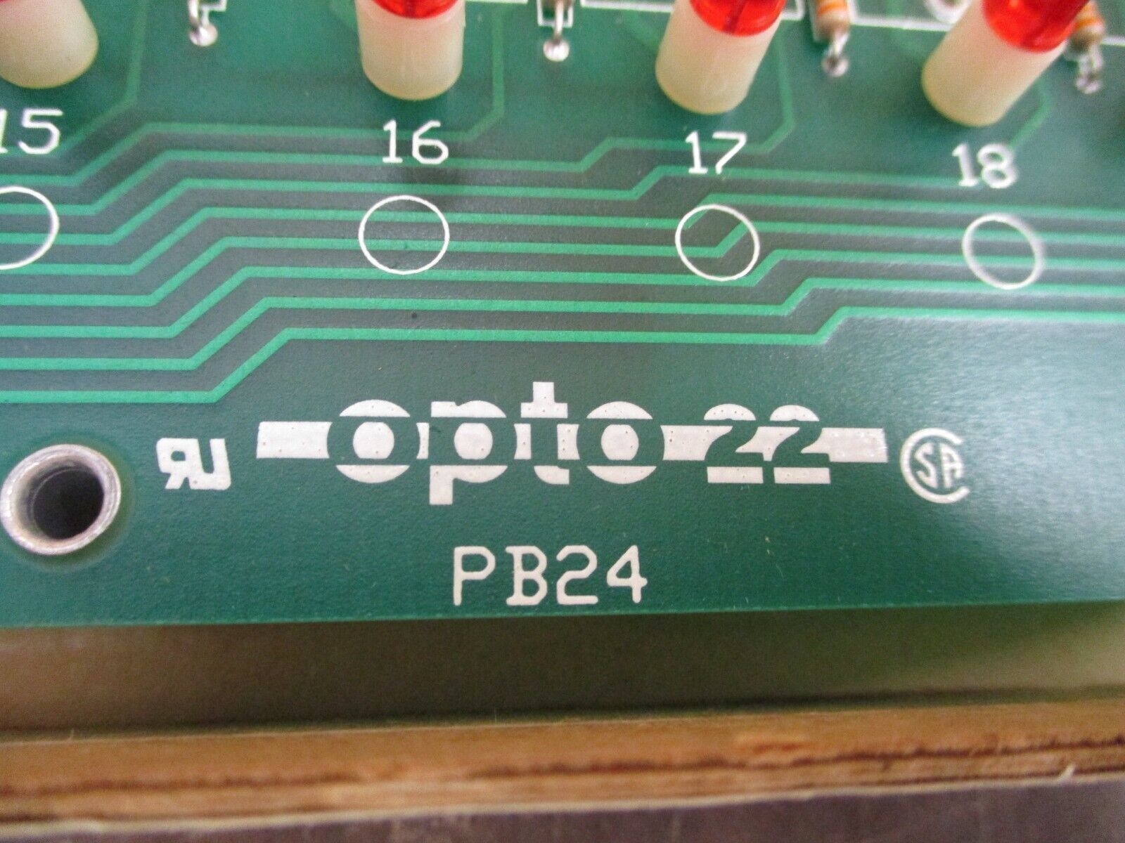 Opto 22 I/O Module Mounting Rack PB24 24-Channel New Surplus