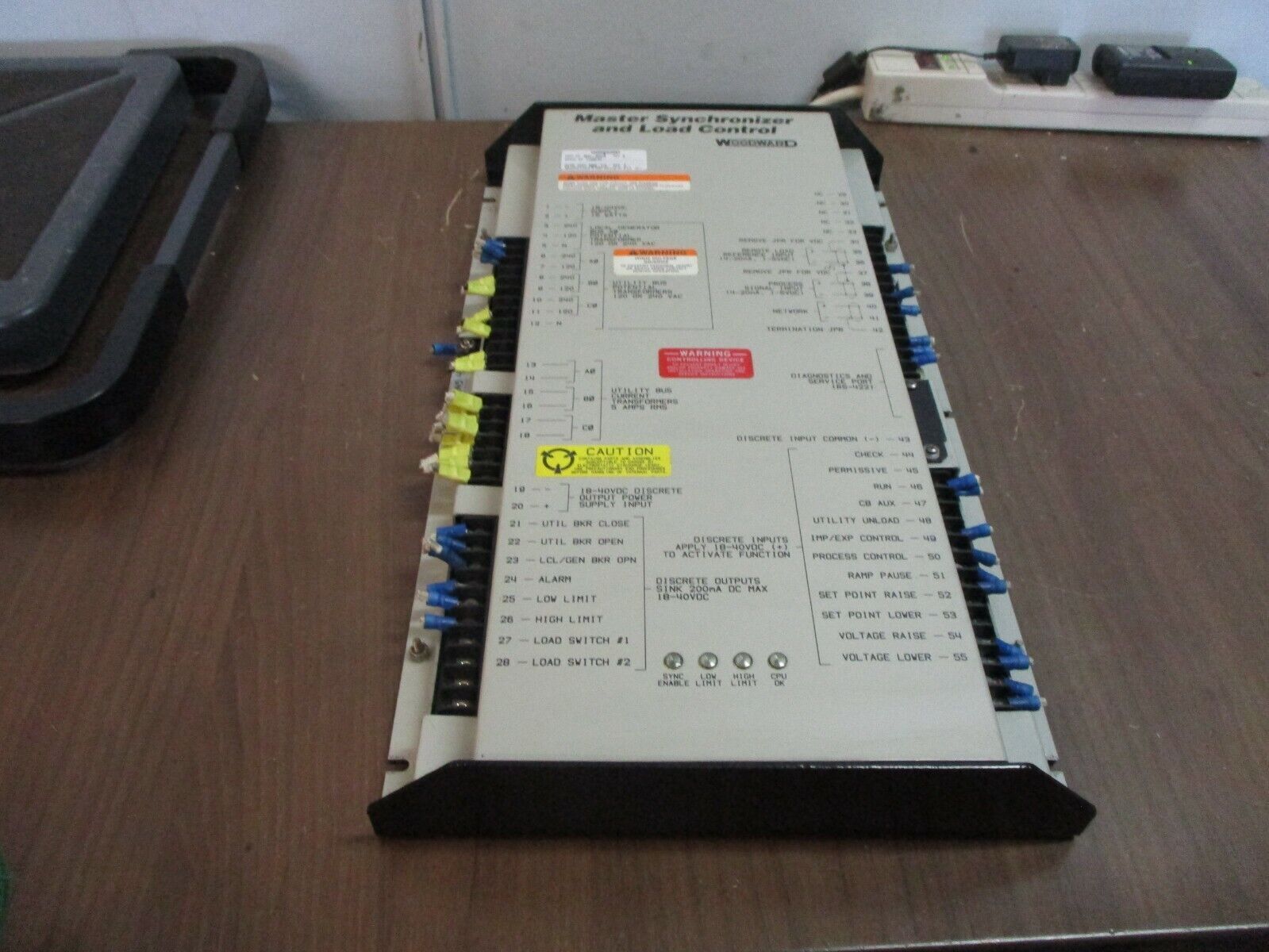 Woodward Master Synchronizer & Load Control 9907-004US Rev. B Used