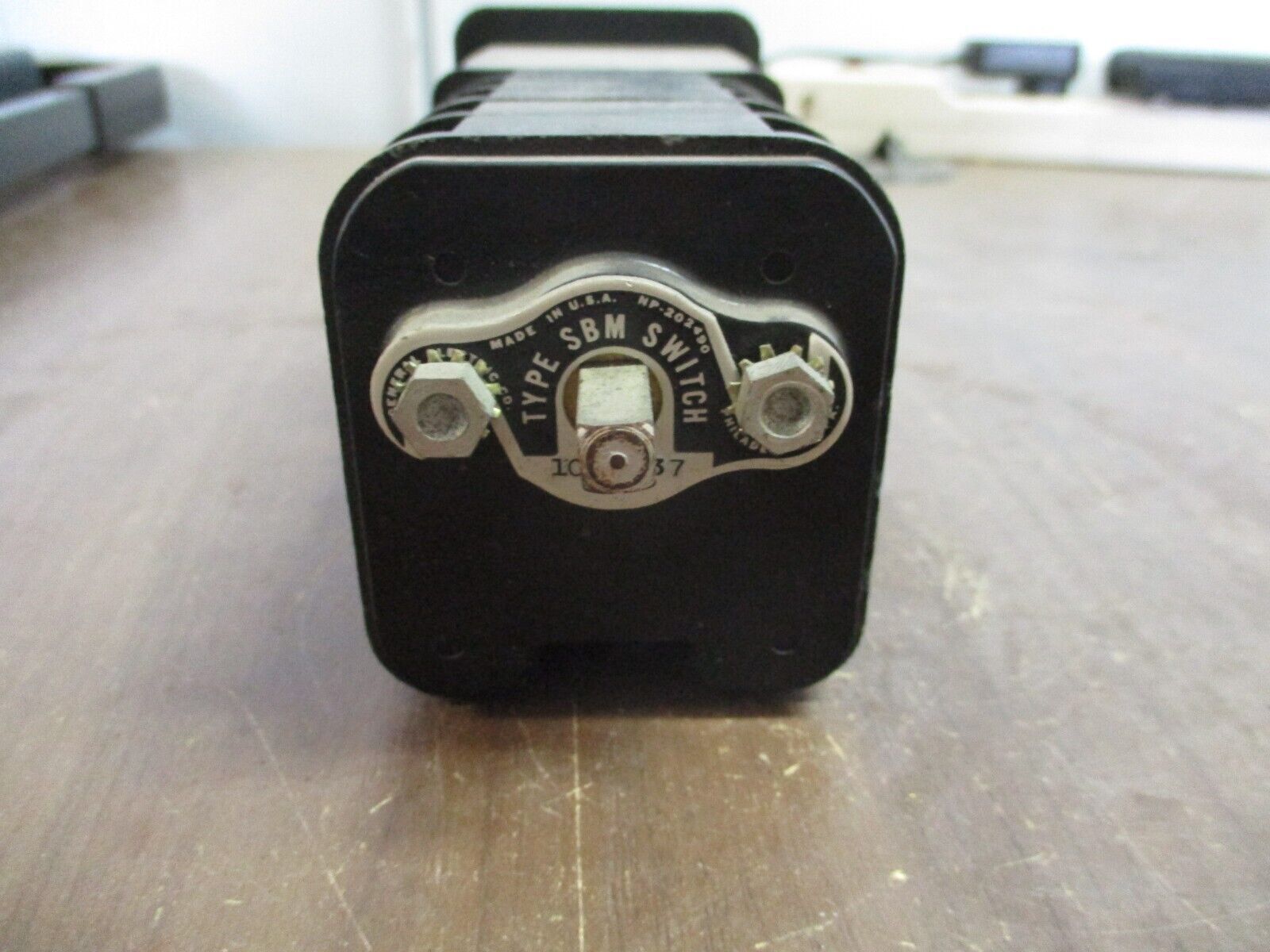 GE Type SBM Rotary Switch 10AB037 Off/2/On Used