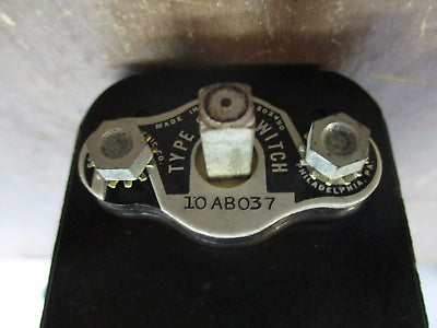 GE Type SBM Rotary Switch 10AB037 Off/2/On Used