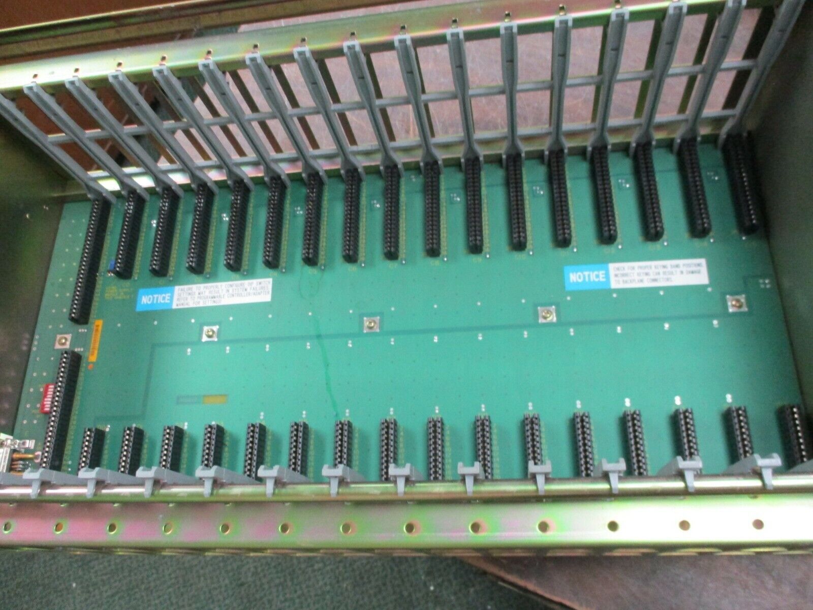 Allen-Bradley 16-Slot I/O Chassis 1771-A4B Ser. B Rev. K03 Used