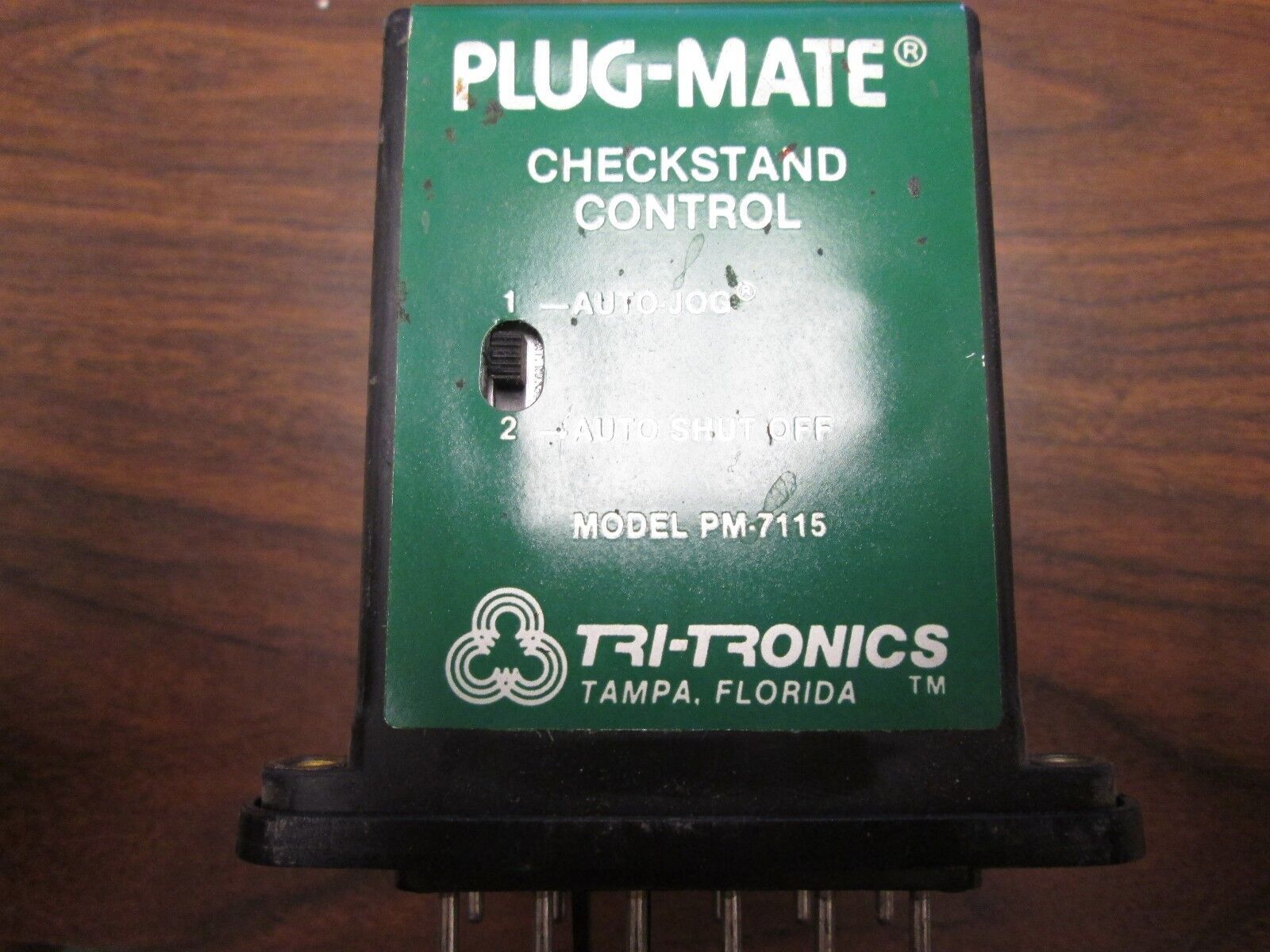Tri-Tronics Plug-Mate Relay PM-7115 Check Stand Control Used