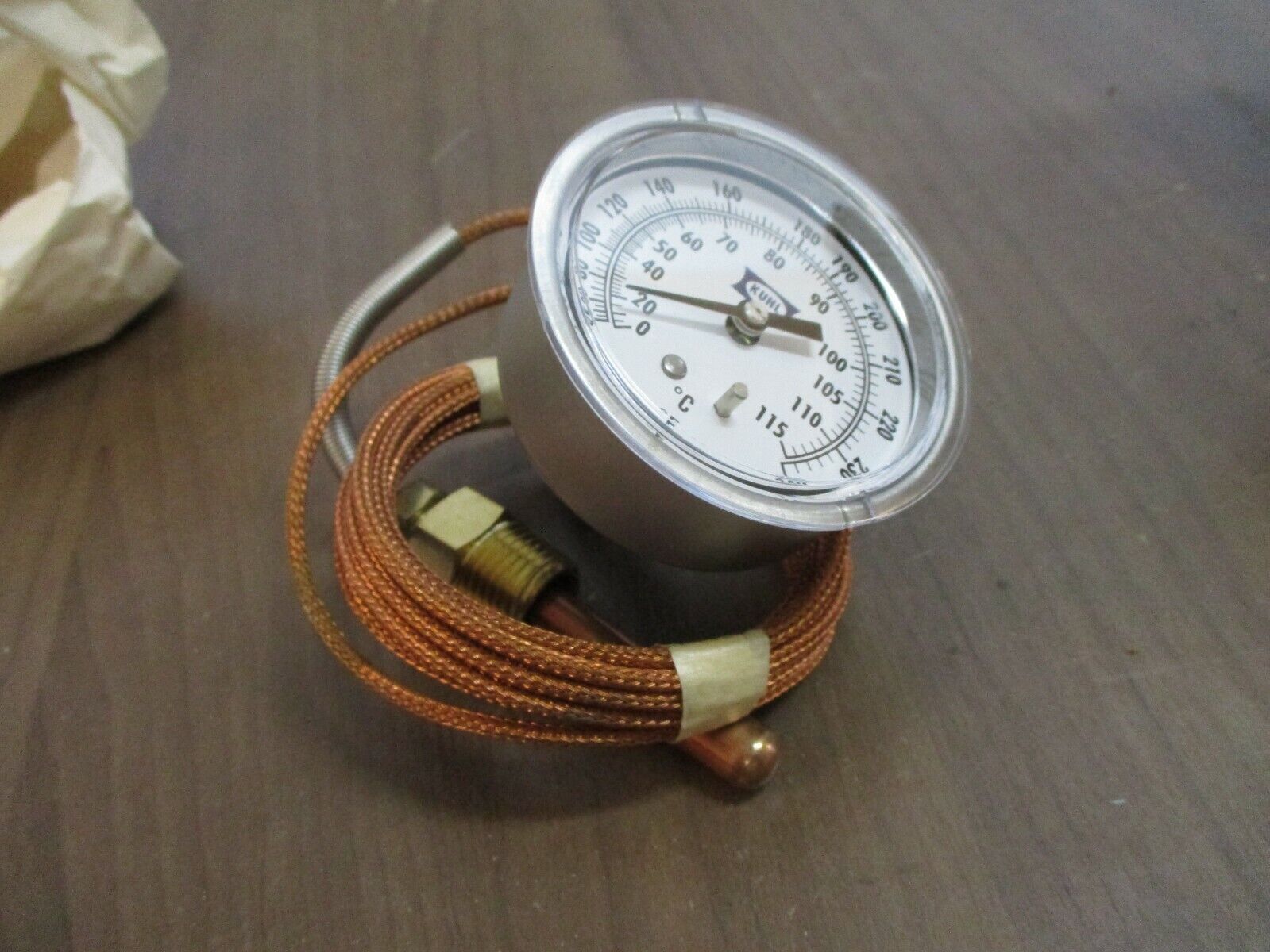 Kuhl Thermometer Range: 40-240°F New Surplus