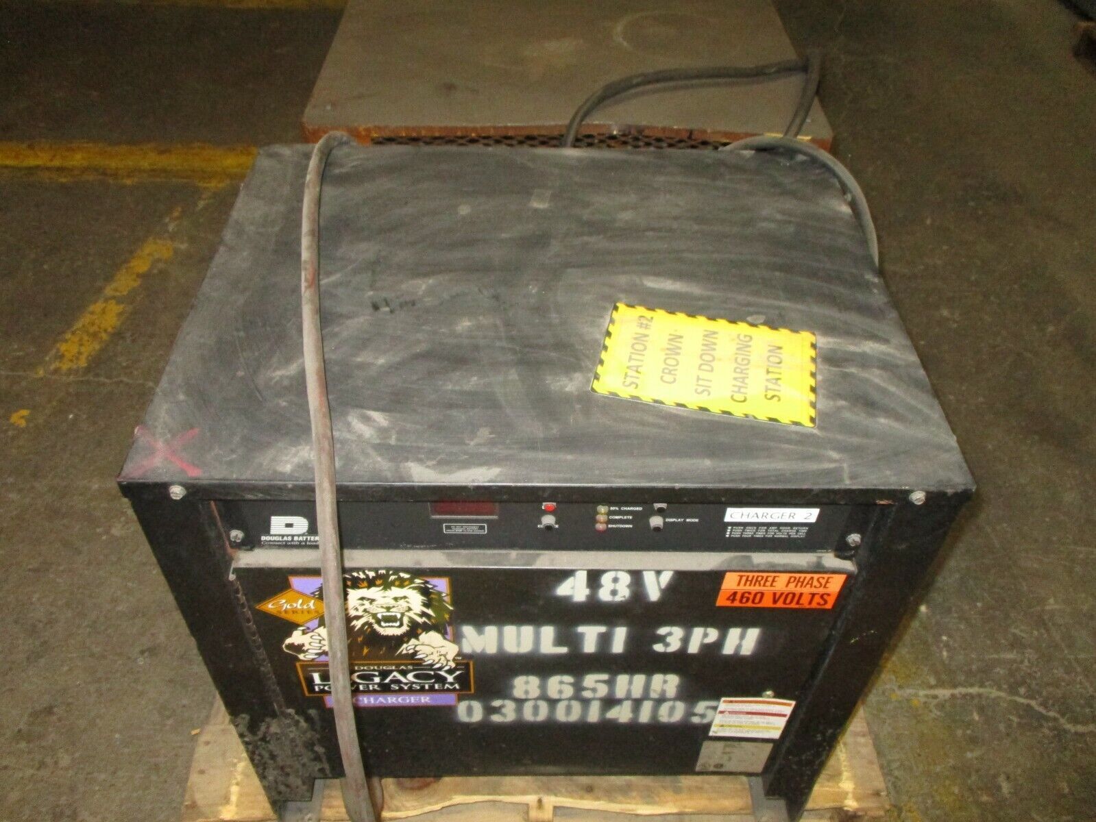 Douglas Gold Series Legacy Power System Battery Charger DLG3B24-865 865AH Used