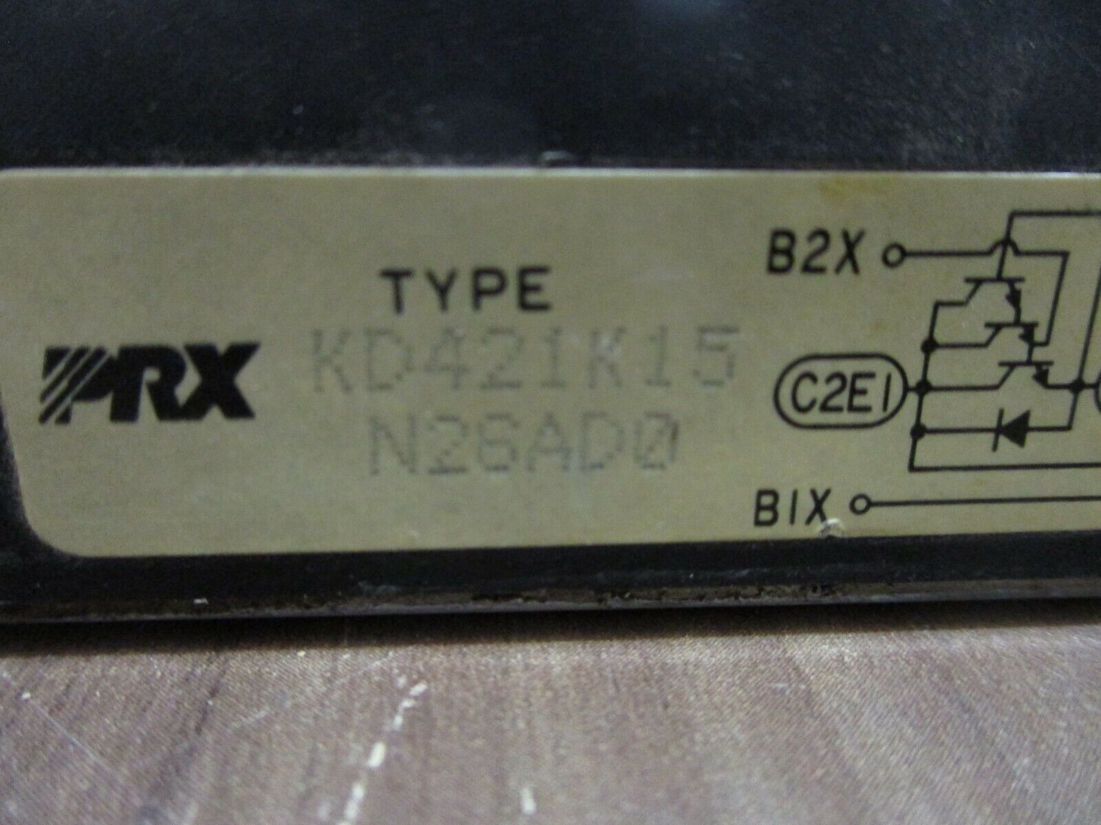PRX Power Transistor Module KD421K15 N26AD0 Used