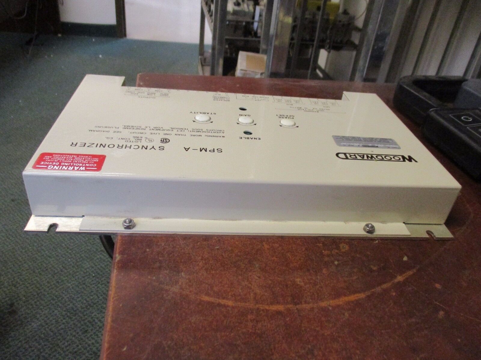 Woodward SPM-A Synchronizer 9905-001 G Rev. G 50/60Hz 10 watts Used
