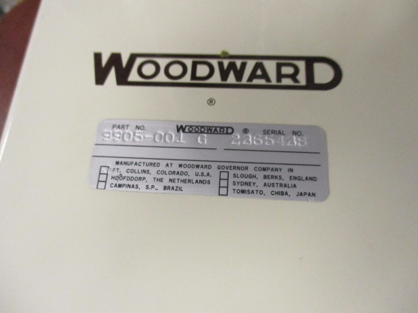 Woodward SPM-A Synchronizer 9905-001 G Rev. G 50/60Hz 10 watts Used