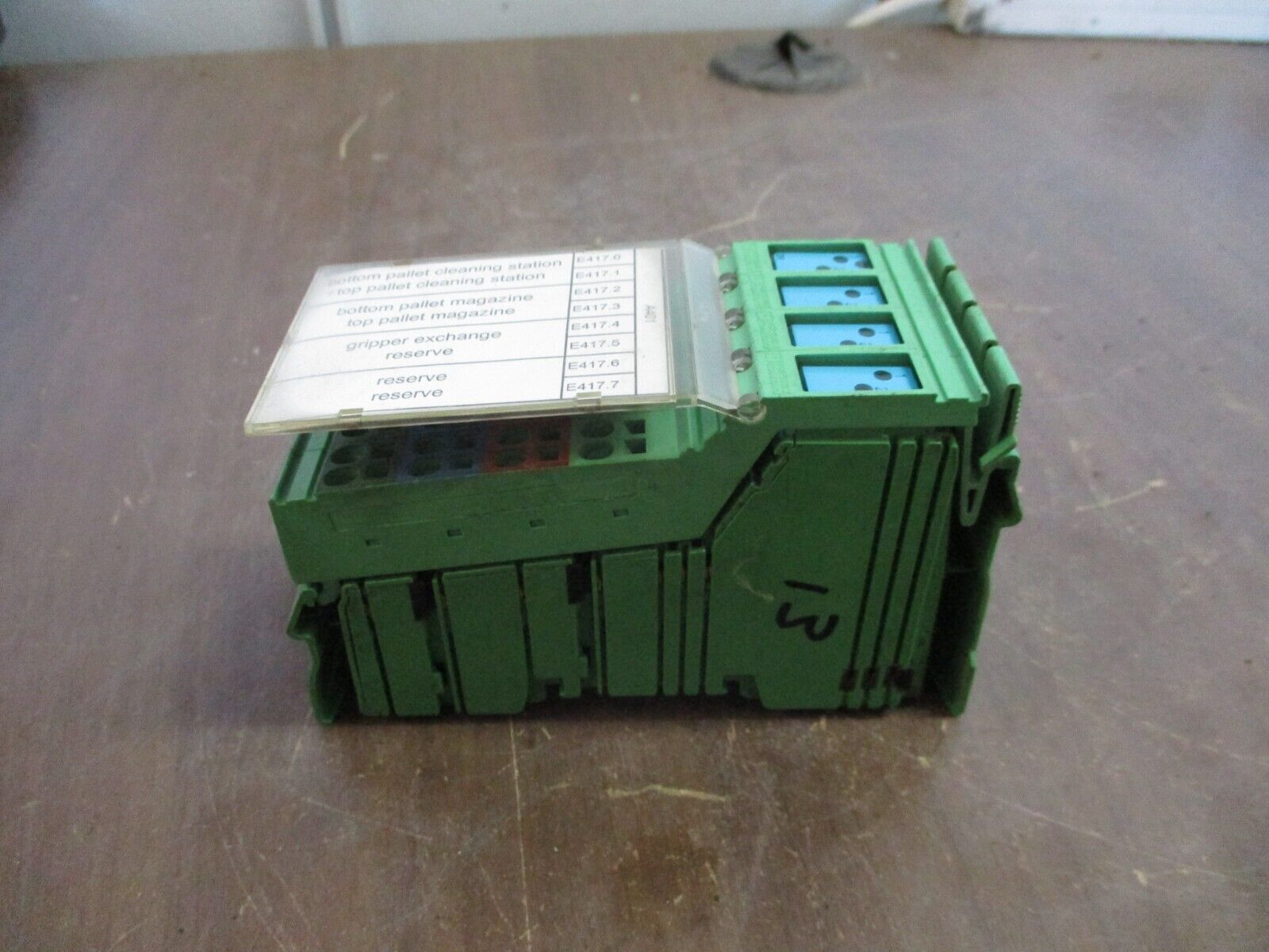 Phoenix Contact IBIL24DI8 Interbus Coupler 2726227 HW: 07 w/ Terminal Cover Used