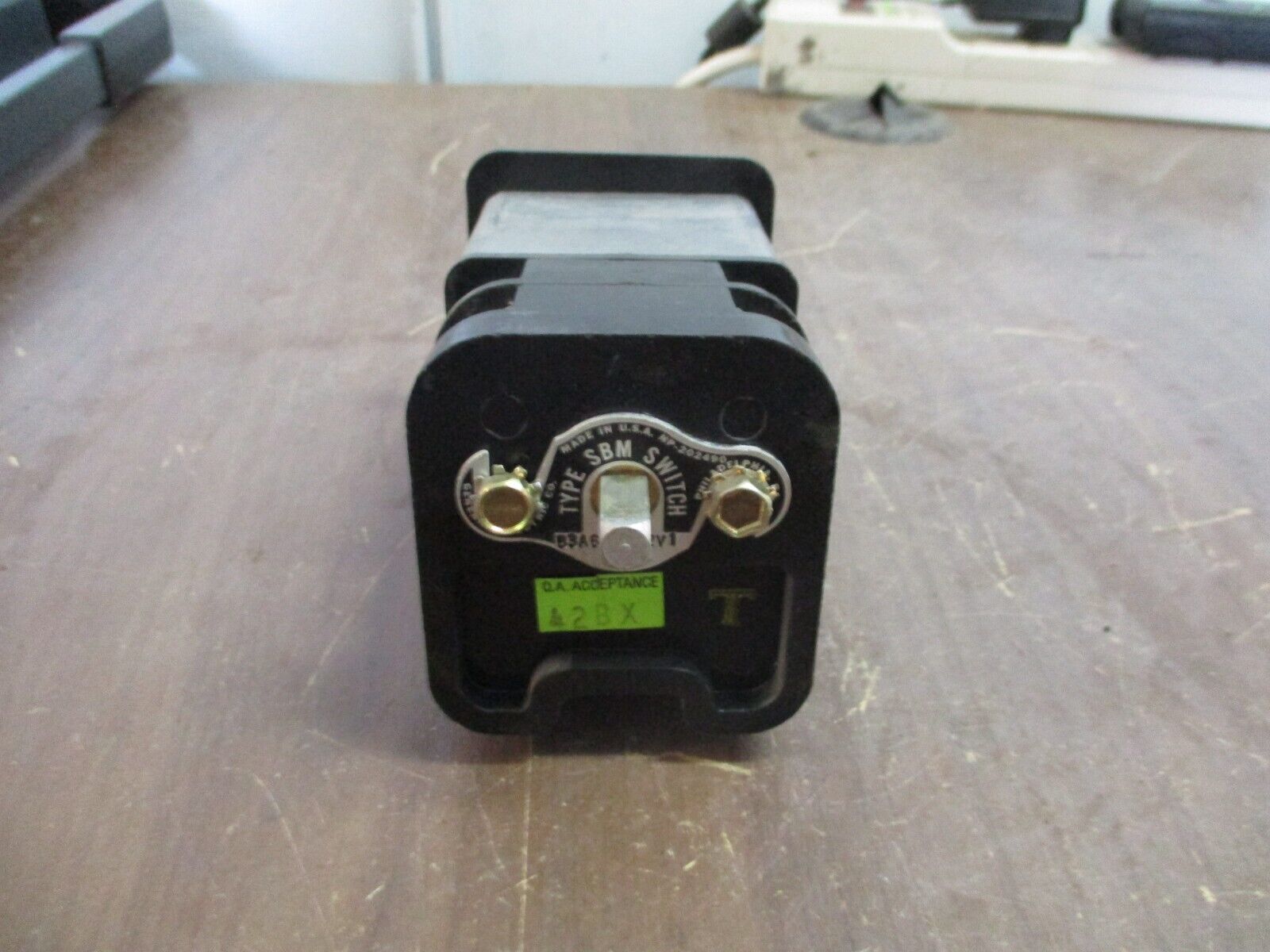 GE Type SBM Rotary Switch B3A64T1S2V1 Open / Close Used