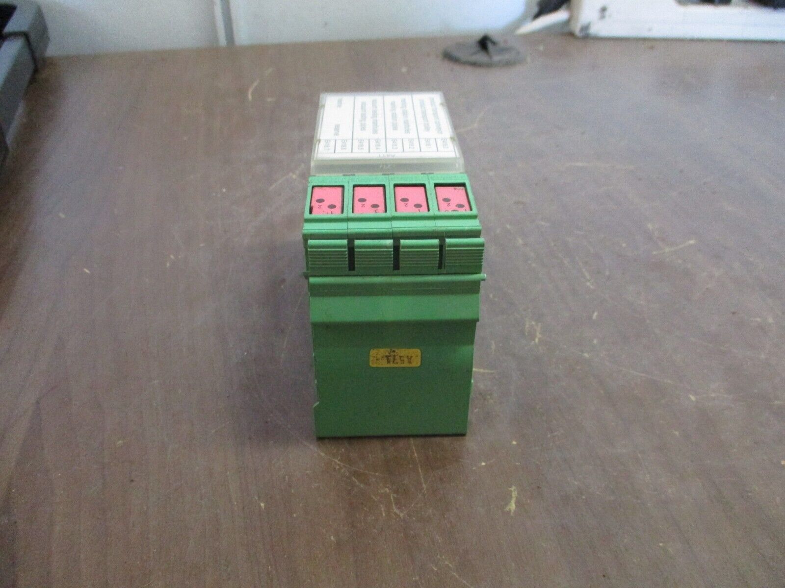 Phoenix Contact IBIL24DO8 Interbus Coupler 2726269 HW: 01 w/ Terminal Cover Used