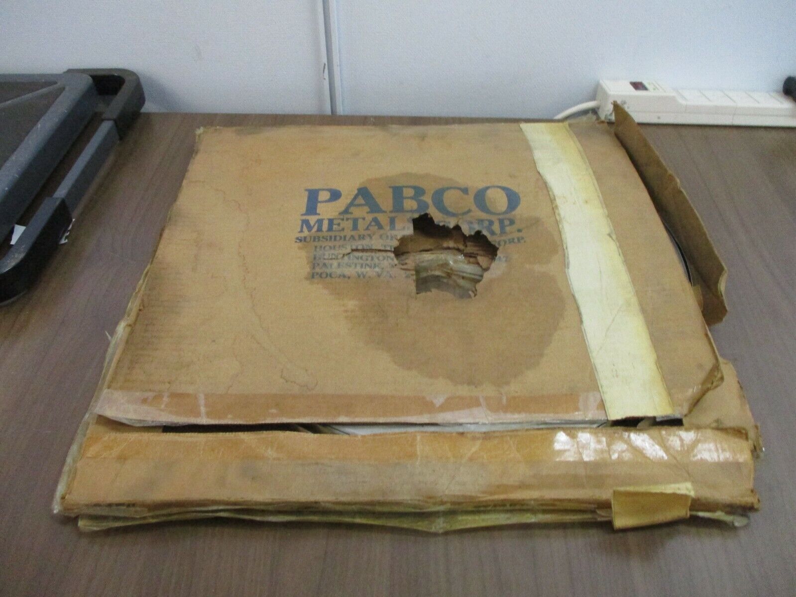 Pabco Aluminum Stainless Strapping Thickness: 0.020" Width: 1/2" New Surplus