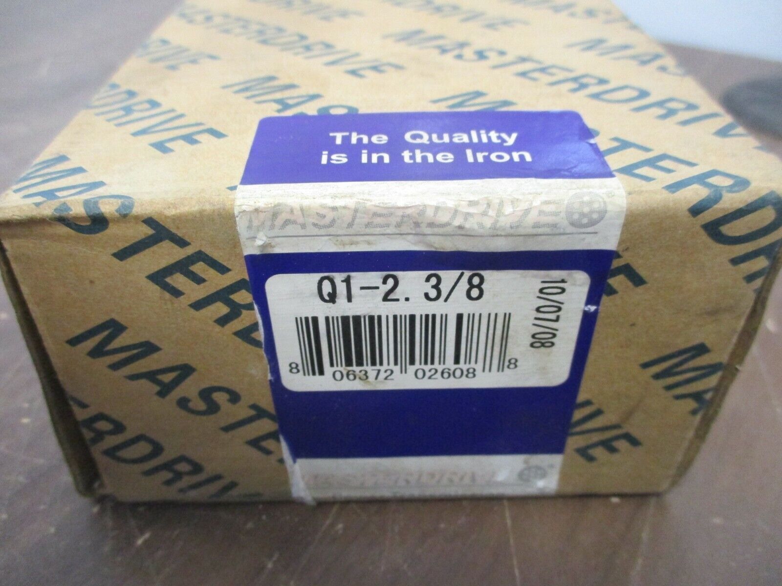 Masterdrive Double Split Taper Bushing Q1-2.3/8 New Surplus