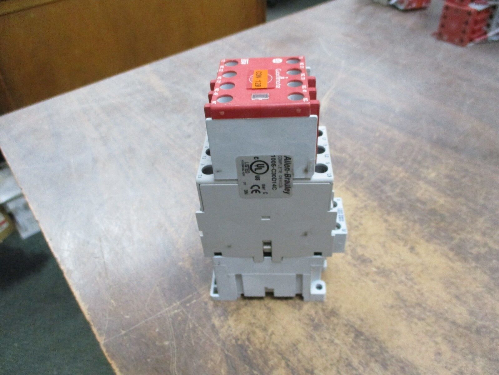 Allen-Bradley Safety Contactor 100S-C30D14C 120V Coil 55A 600V Used