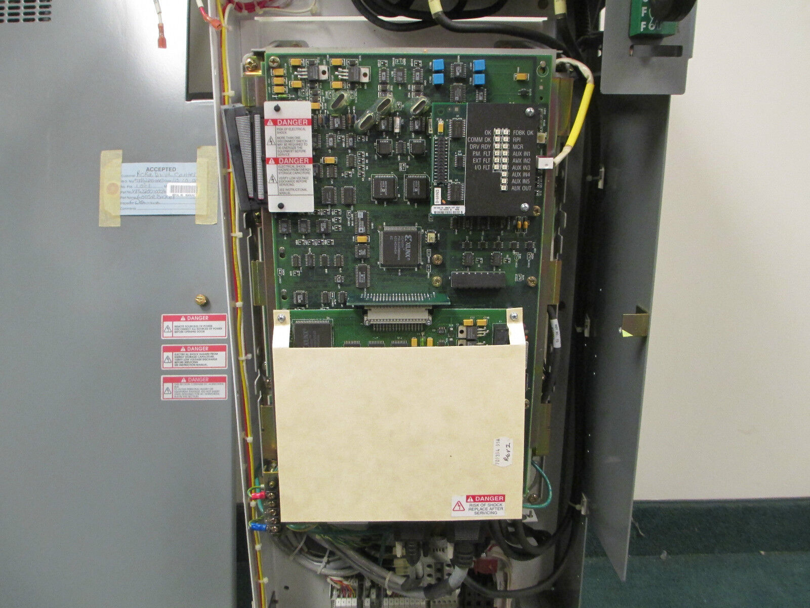 Allen-Bradley DC-AC Drive MCC Bucket SA3100-R030-AX-L6R 30HP New Surplus