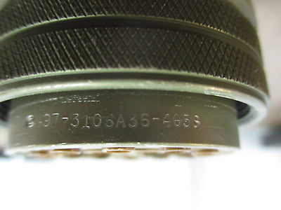 Amphenol Connector 97-3106A36-405S 15-Pin Used