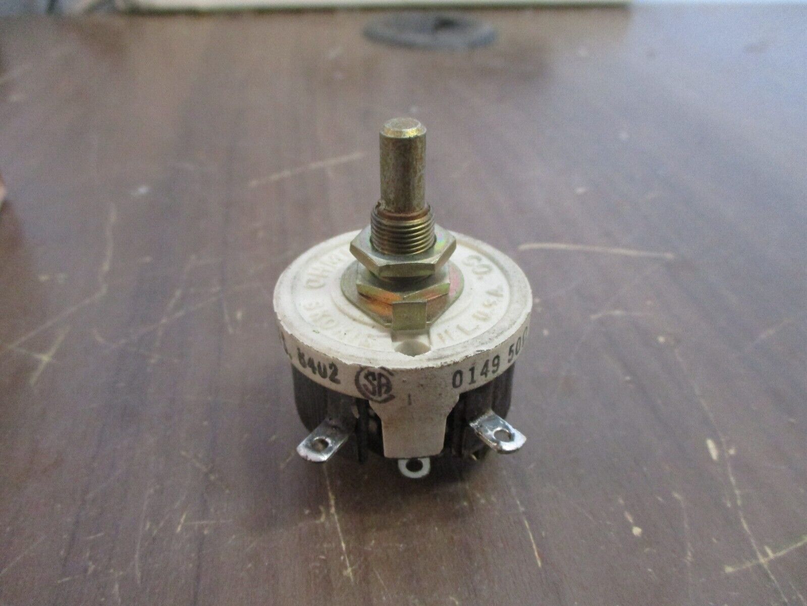 Ohmite Model H Rheostat 0149 50 Ohms New Surplus