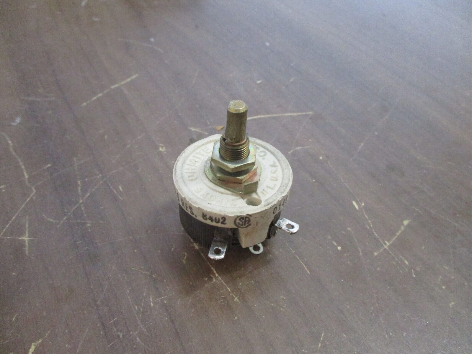 Ohmite Model H Rheostat 0149 50 Ohms New Surplus