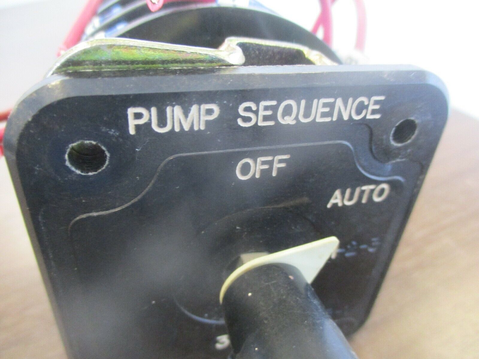 Electro Switch Series 24 Pump Sequence Rotary Switch 24303B 20A 600V Used