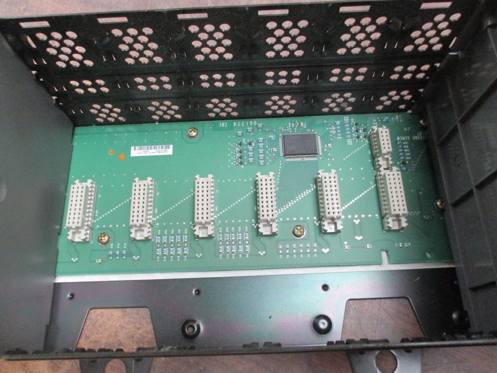 Allen-Bradley PLC Rack w/ Power Supply 1746-A13/1746-P2 13-Slot Used