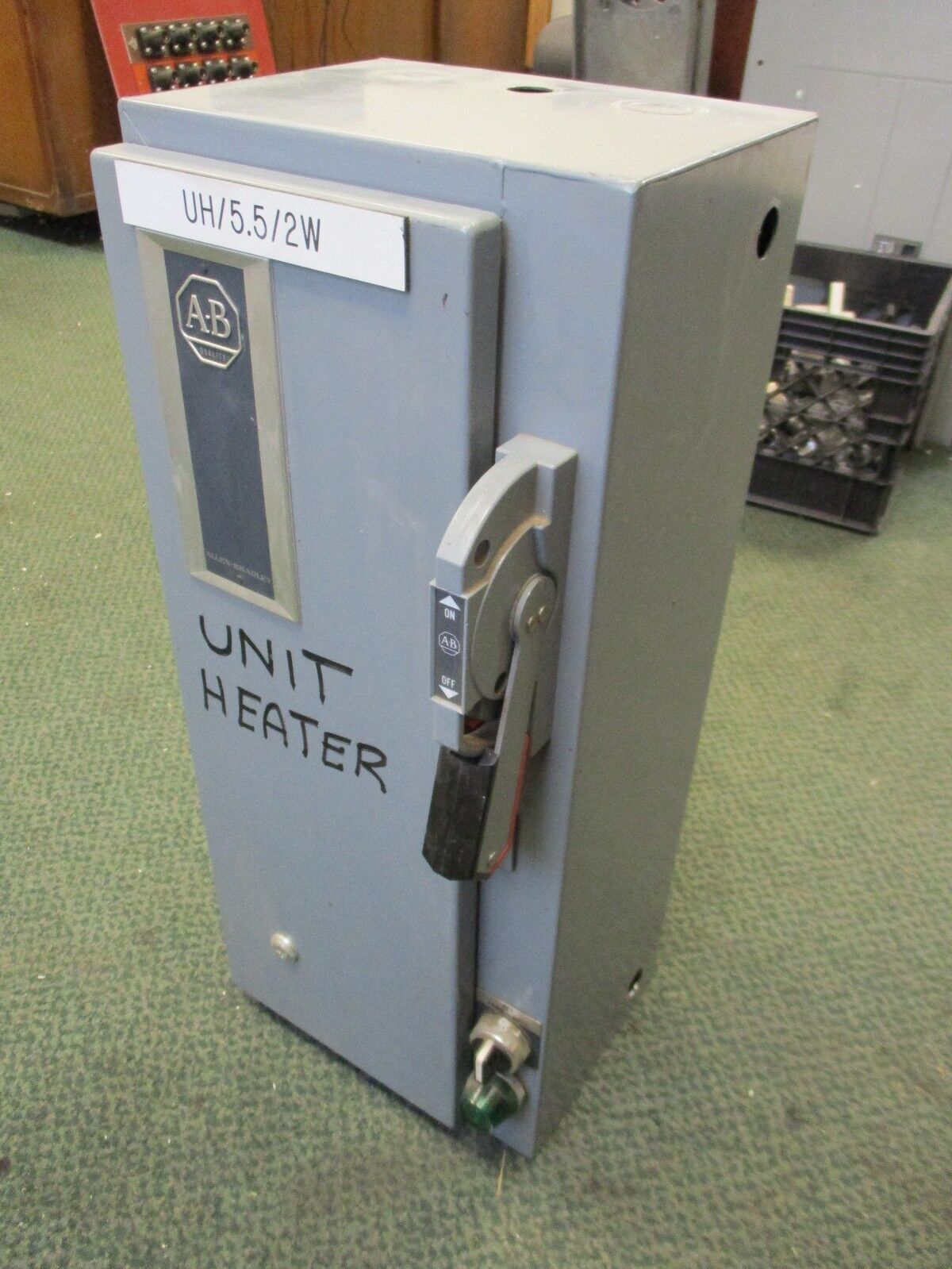 Allen-Bradley Non-Fusible Combination 509-AOD Size 0 120V Coil Used