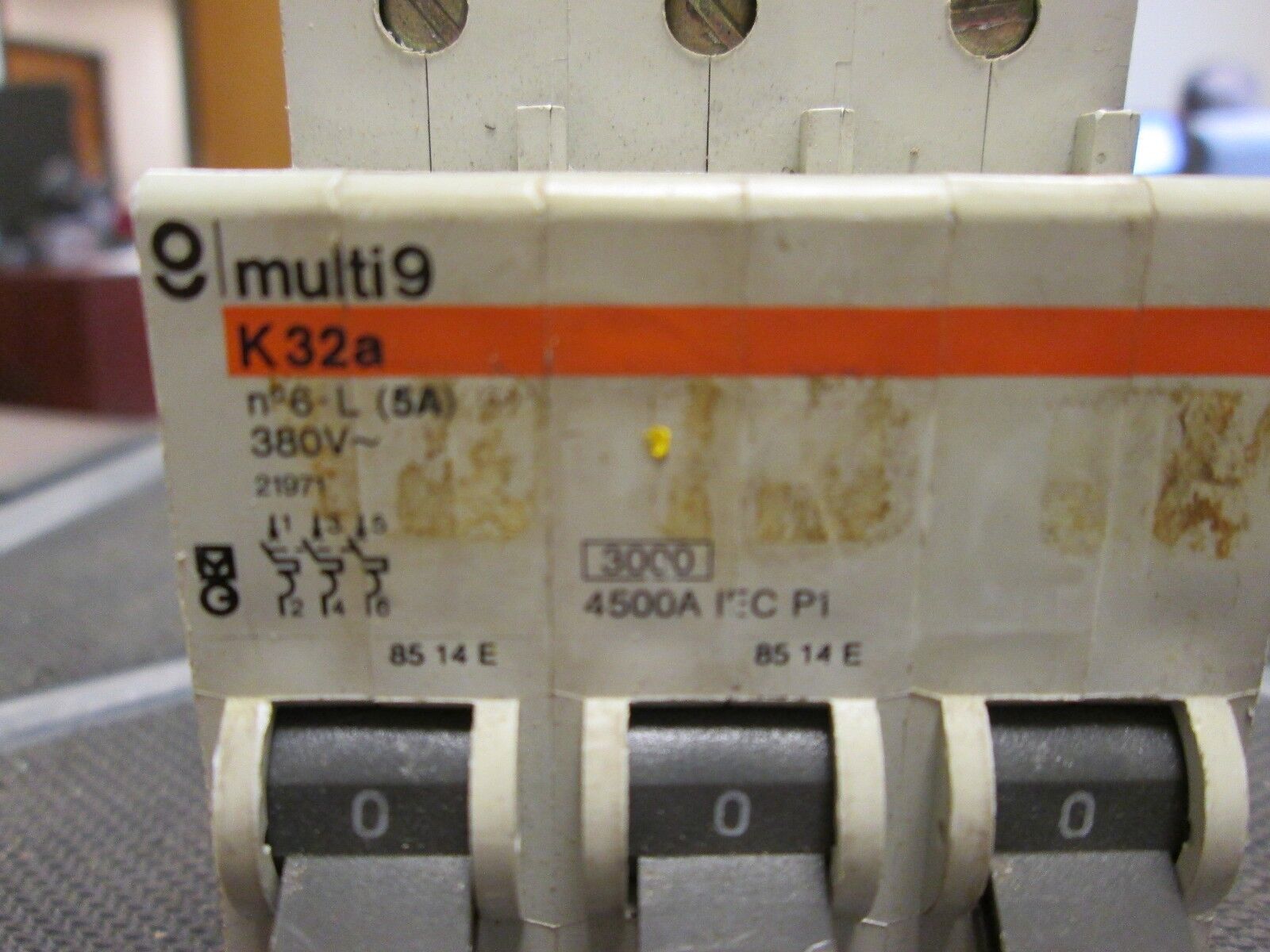 Merlin Gerin K32A Circuit Breaker 8514E 5A 380V 3P