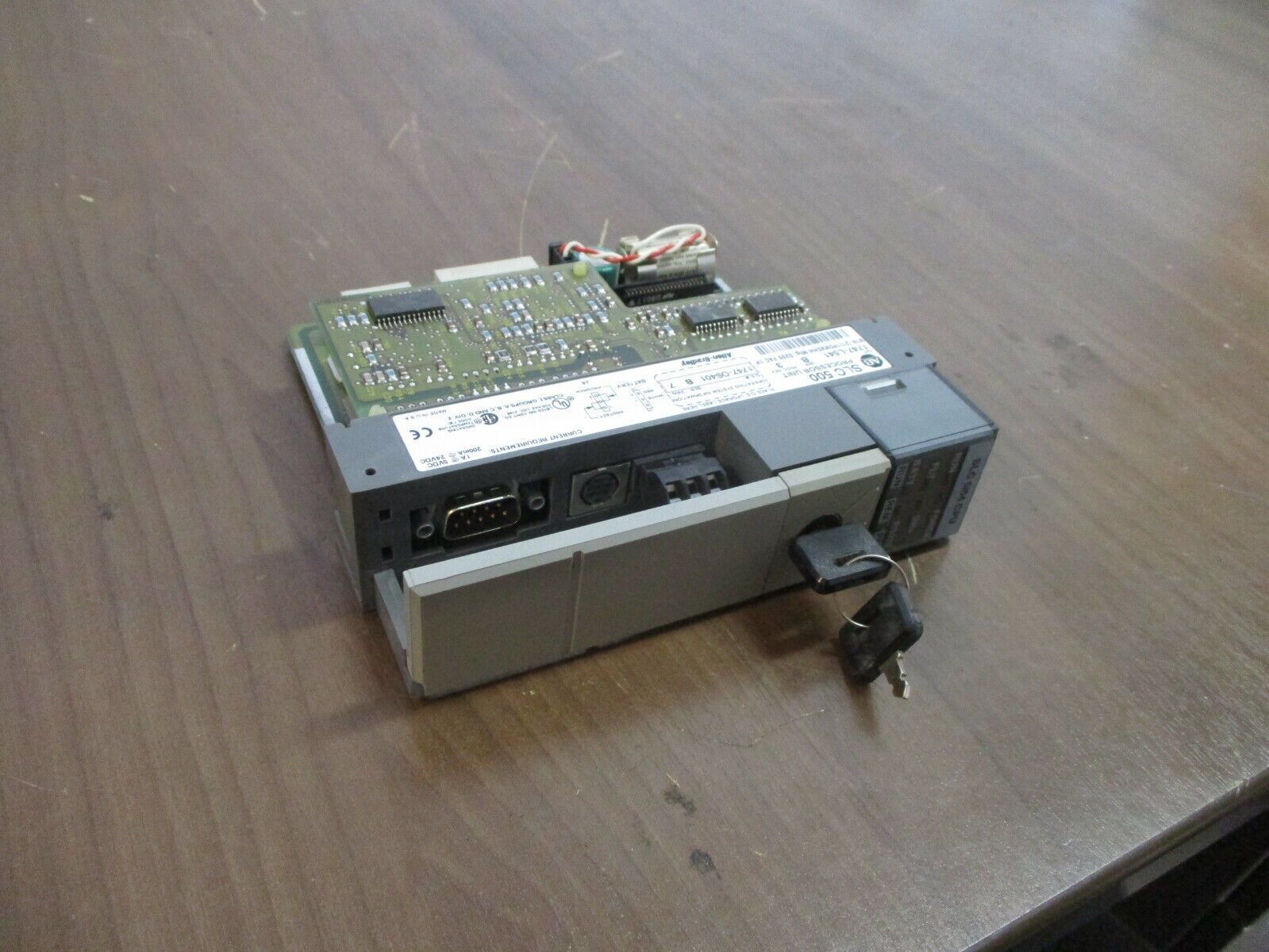Allen-Bradley SLC 550 Processor Unit 1747-L541 Ser. B Proc. Rev 3 Used