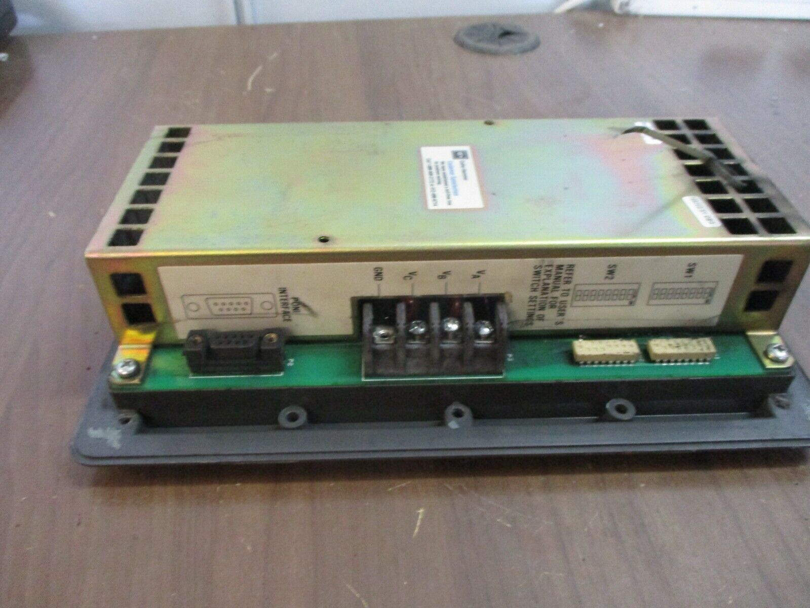 Cutler-Hammer IQ Data Power Monitor 2D78533G01 Rev. 21 *Missing Ground Screw*