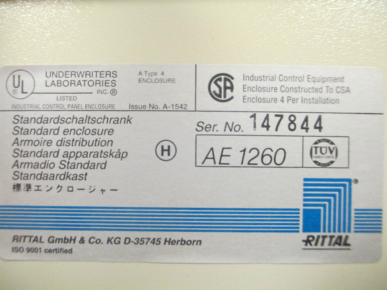 Siemens Sirius Contact, 3RT1075-6 ...6, 400A 600V, 48"x24"x12" Nema 4 Enclosure